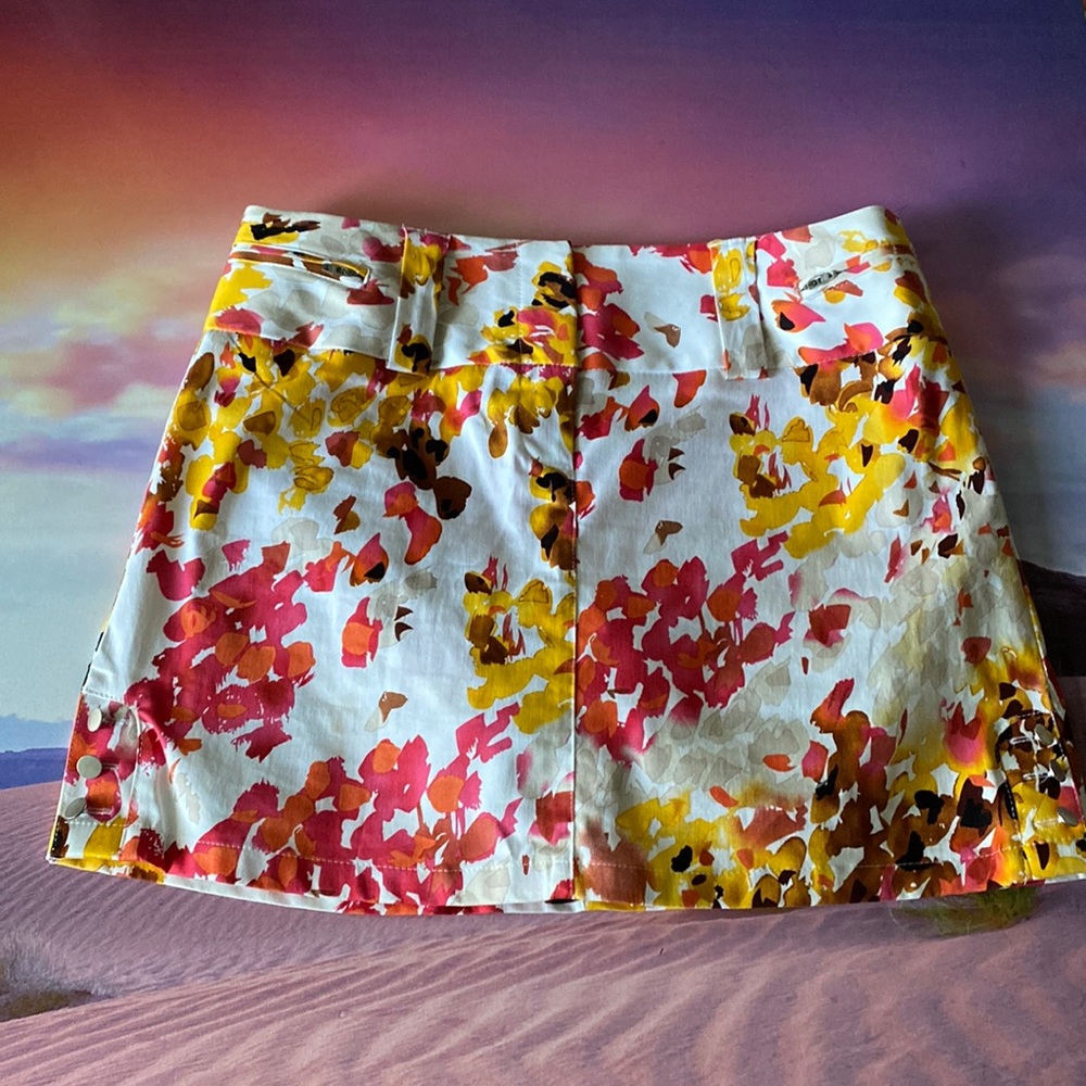 🤍💛🧡🩷🤎Bamboo Traders skort excellent condition